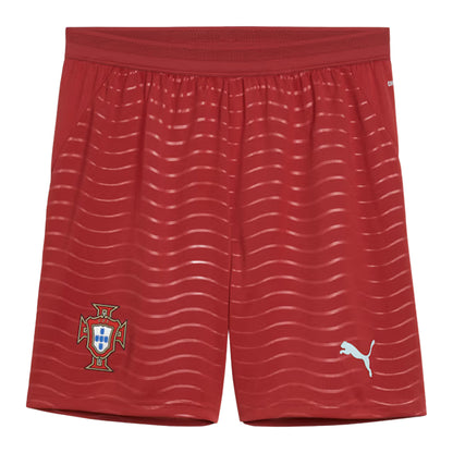 Puma 2026 Portugal Soccer Shorts - Club Red / Green Lagoon Club Red Green Lagoon
