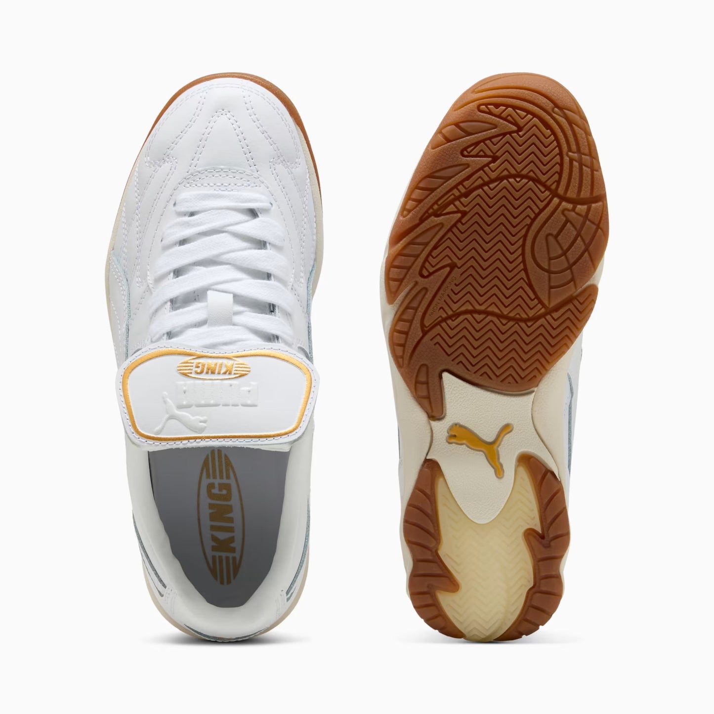 Grade School Puma King Indoor - White