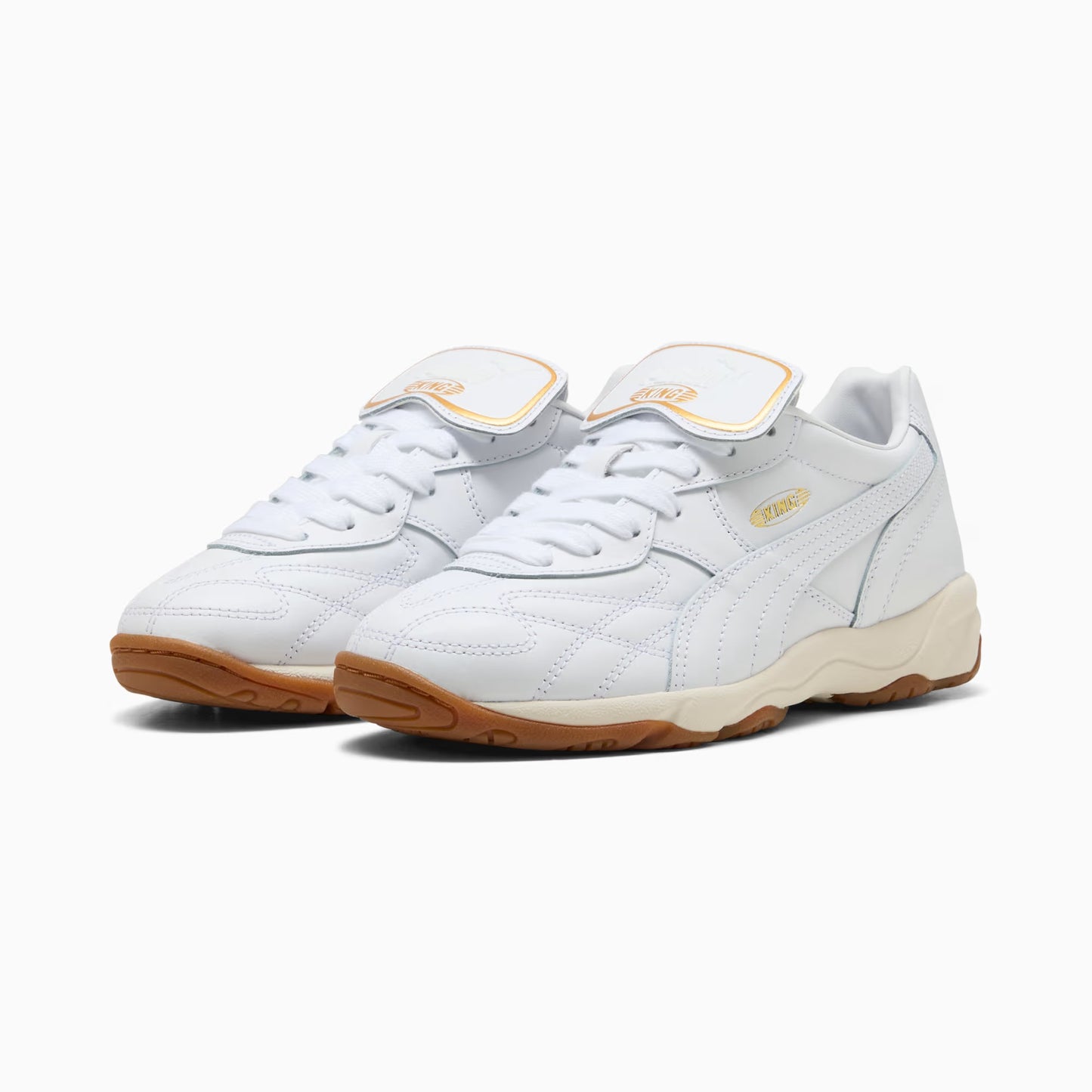 Grade School Puma King Indoor - White