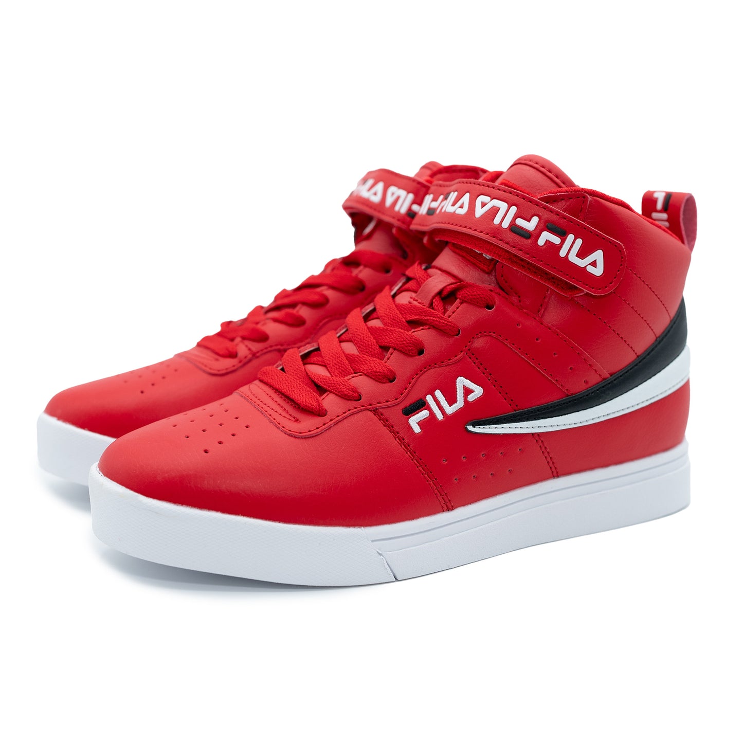 Men's Fila Vulc 13 Repeat Logo - Red/Black/White