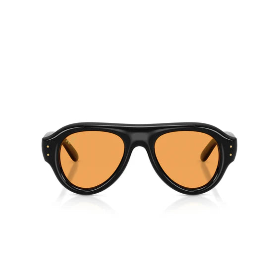 Ray-Ban x A$SAP Rocky Aviator Puffer - Black / Orange