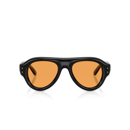 Ray-Ban x A$SAP Rocky Aviator Puffer - Black / Orange