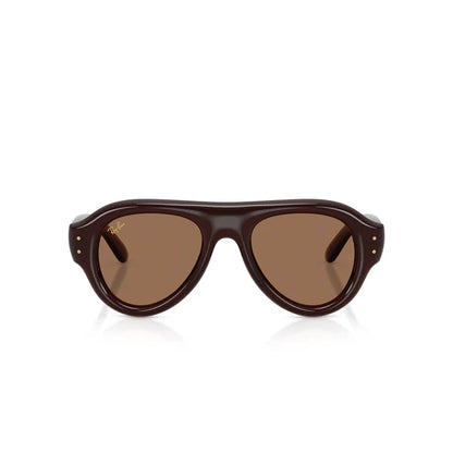 Ray-Ban x A$AP Rocky Aviator Puffer - Dark Brown