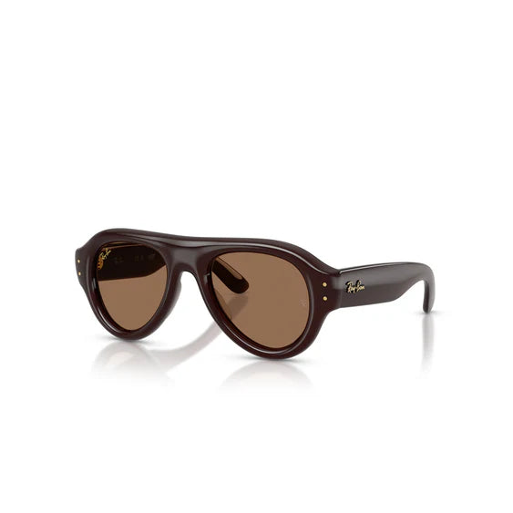 Ray-Ban x A$AP Rocky Aviator Puffer - Dark Brown
