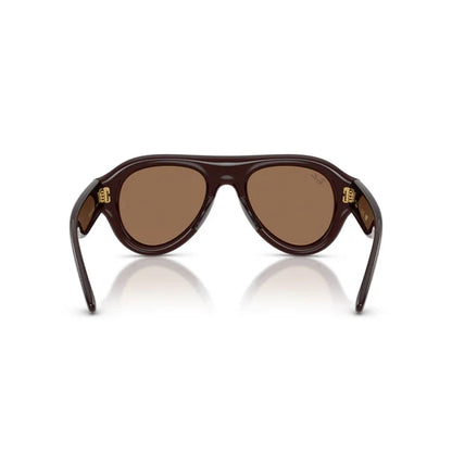 Ray-Ban x A$AP Rocky Aviator Puffer - Dark Brown