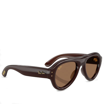 Ray-Ban x A$AP Rocky Aviator Puffer - Dark Brown