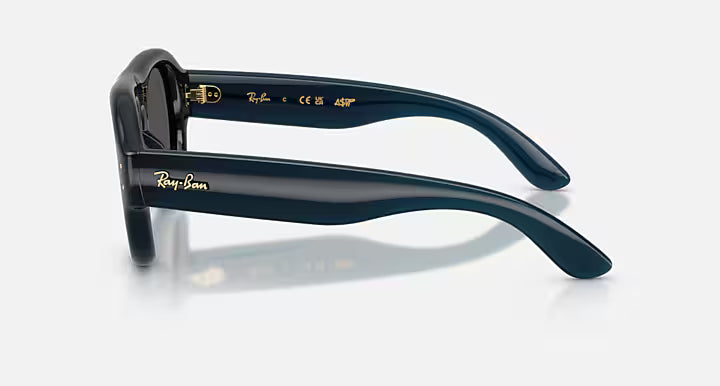 Ray-Ban Aviator Puffer Sunglasses - Dark Blue / Ultra Black