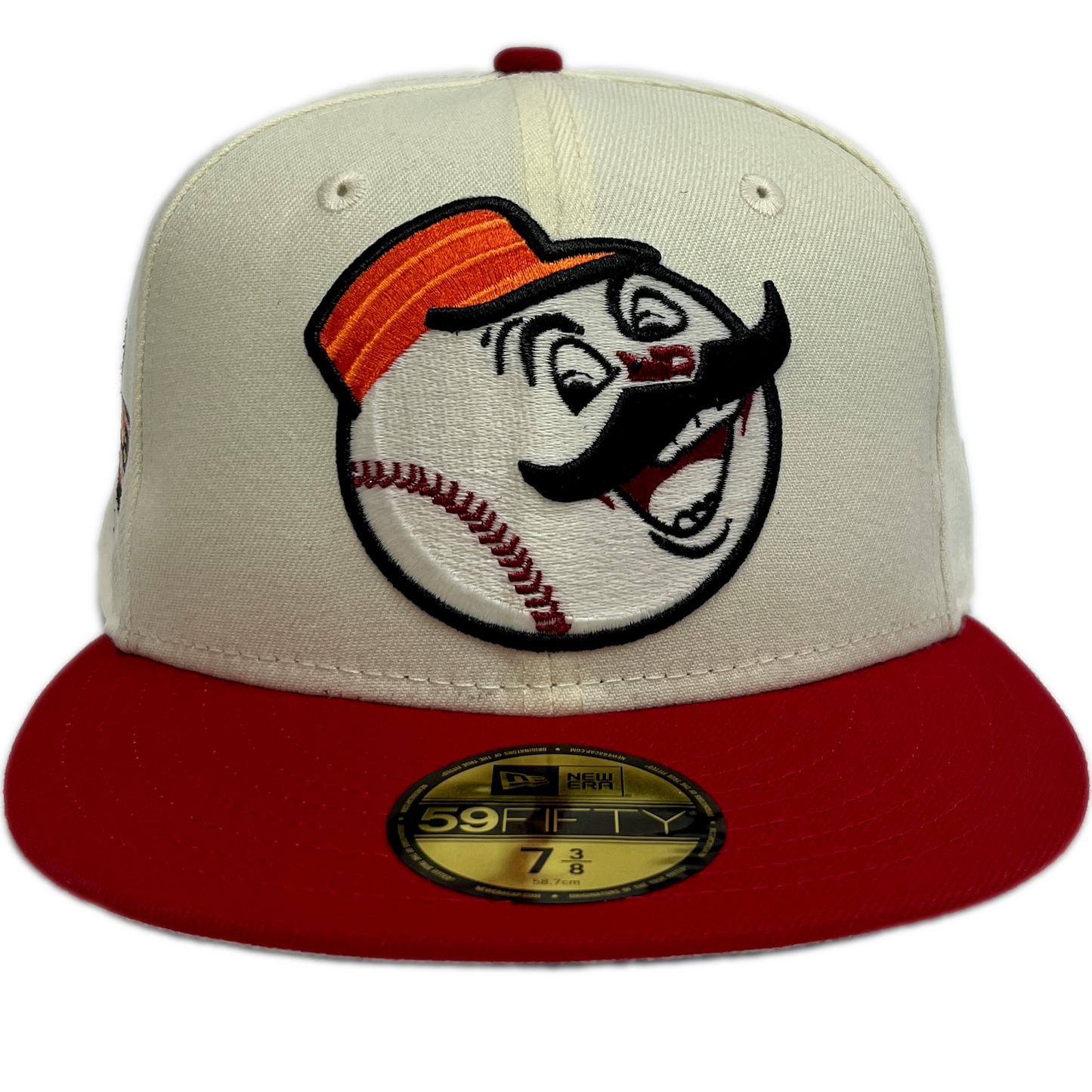 New Era Cincinnati Reds 59FIFTY Fitted Hat - Chrome/ Scarlet