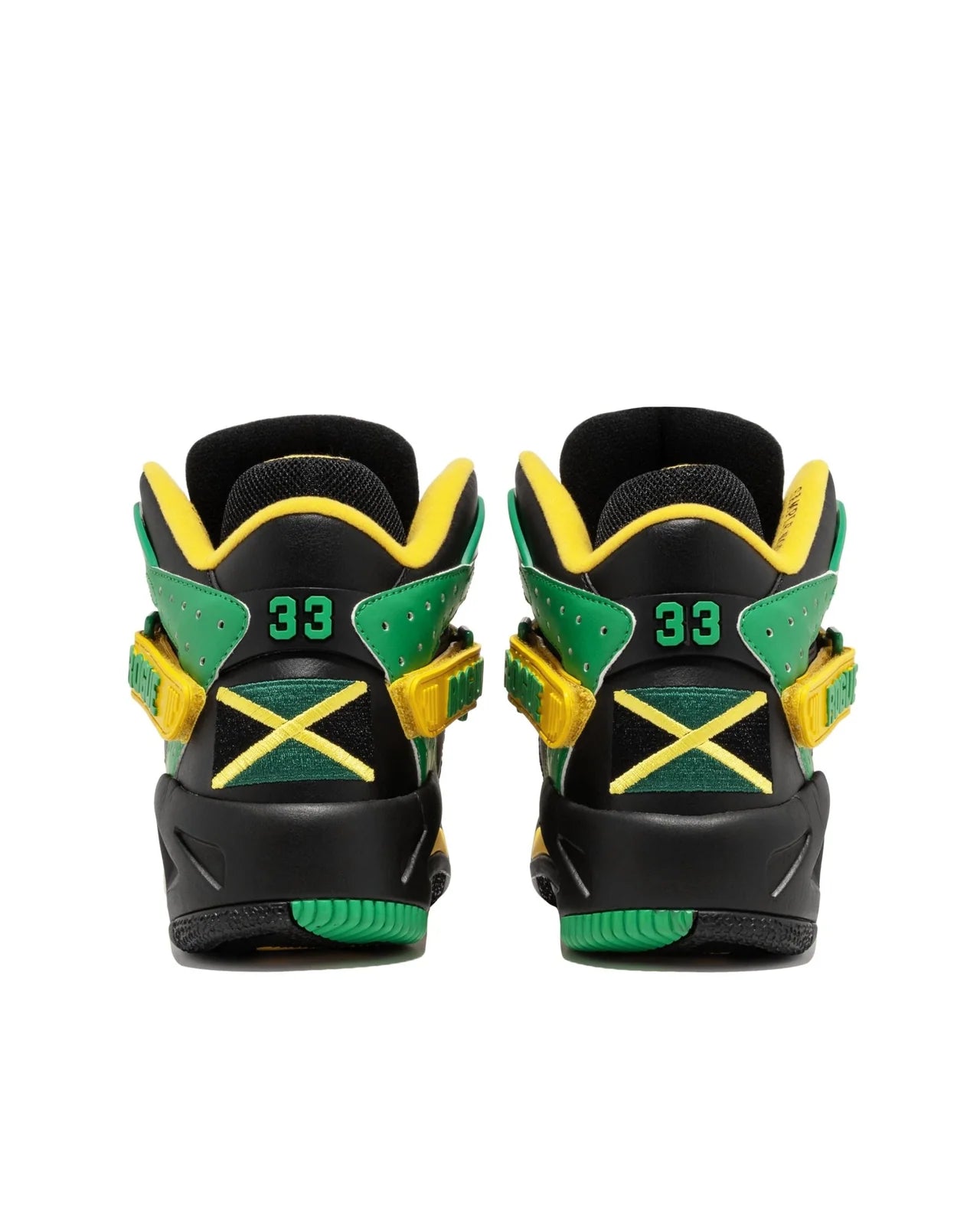 Men's Ewing Rogue Jamaica - Black/Green/Gold