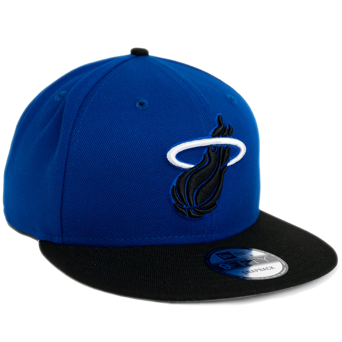 New Era Miami Heat 9FIFTY Adjustable Hat - Royal/ Black