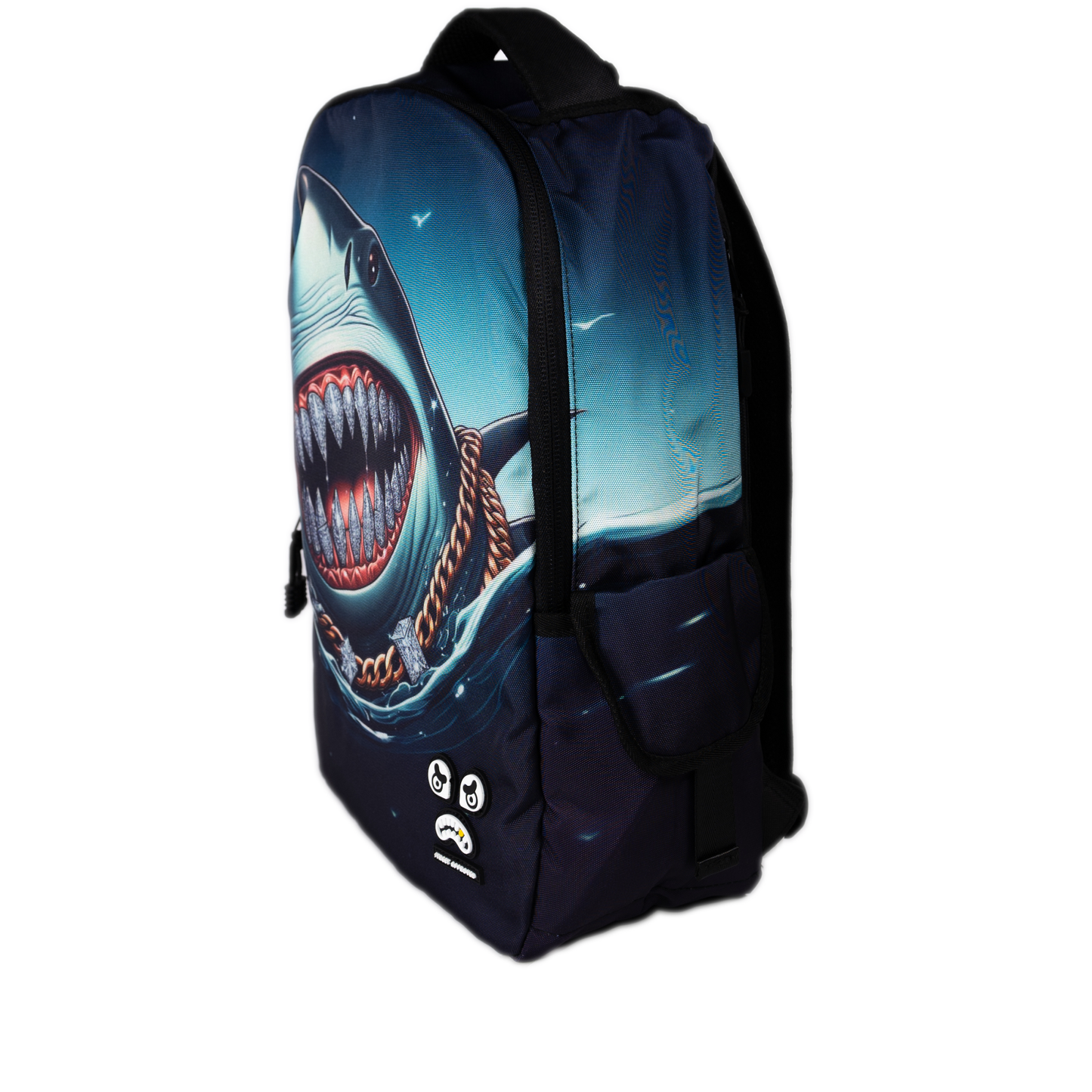 Streetz Iz Watchin Shark Hustle Backpack - Black