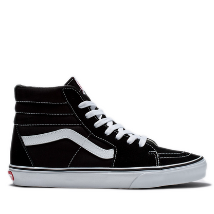 Men's Vans SK8-Hi- Black/ White