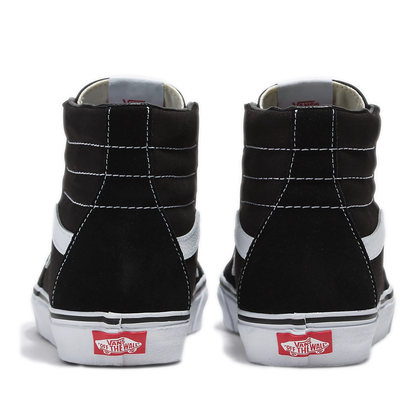 Men's Vans SK8-Hi- Black/ White