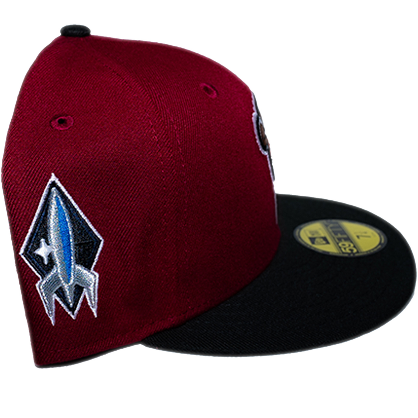 New Era Sugar Land Space Cowboys 59Fifty Fitted Hat - Red/ Black