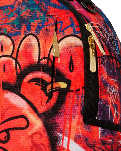 Sprayground Diablo Fire Mural - Red