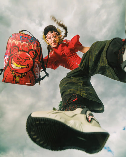 Sprayground Diablo Fire Mural - Red