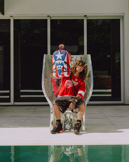 Sprayground Jon z PR Flag - Red / White / Blue