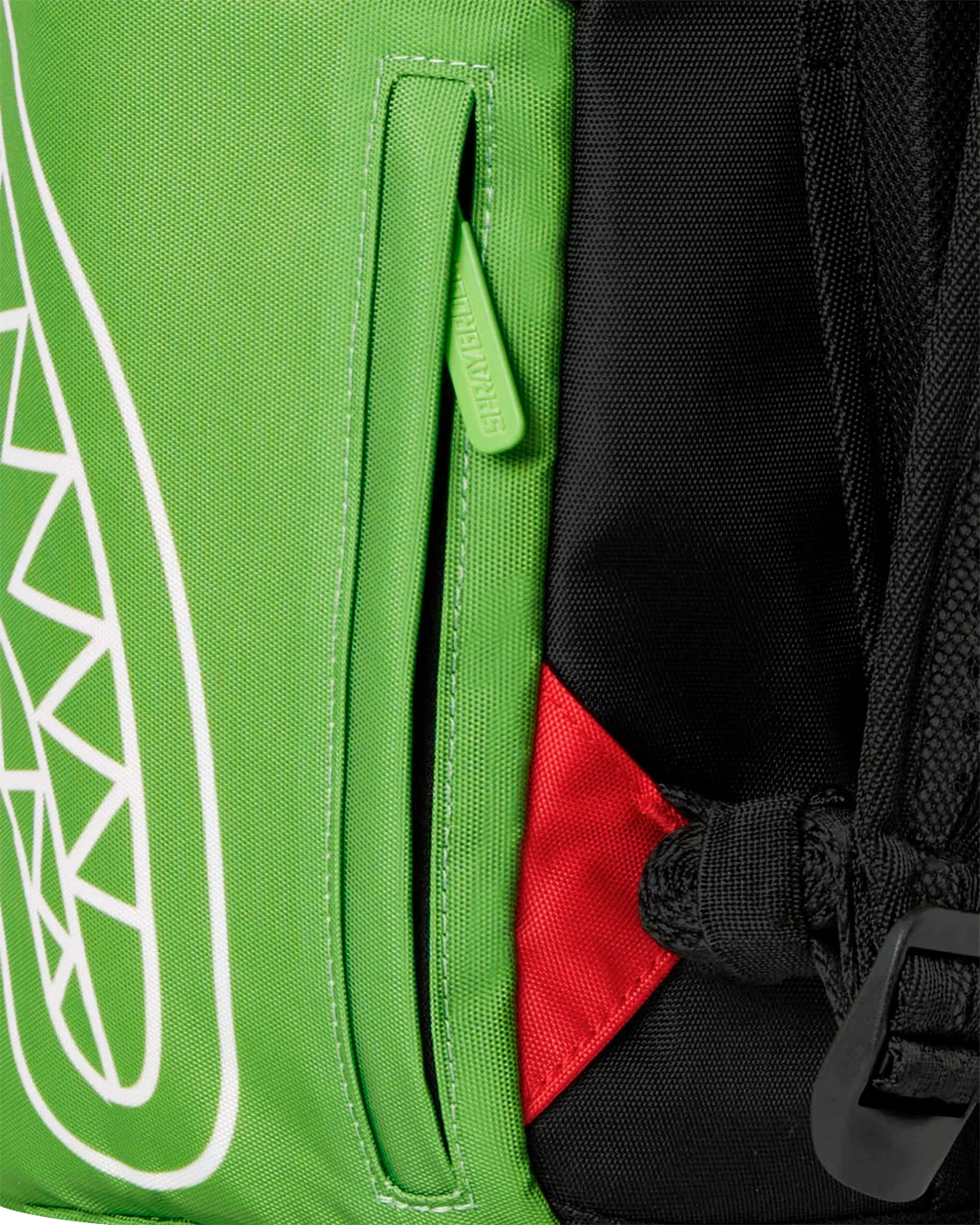 Sprayground Money Bear The Disruptor Backpack - Green / White