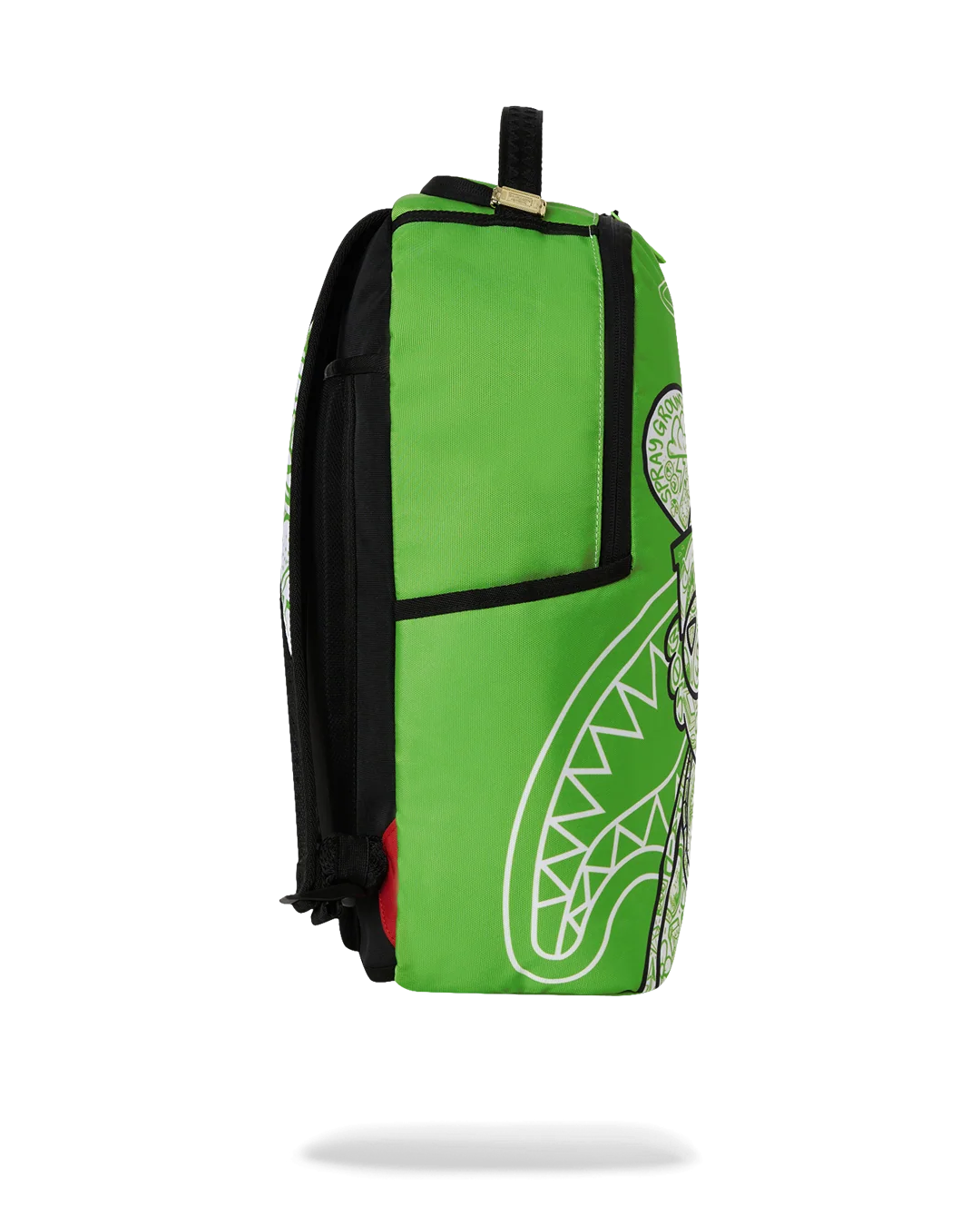 Sprayground Money Bear The Disruptor Backpack - Green / White