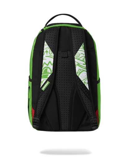 Sprayground Money Bear The Disruptor Backpack - Green / White