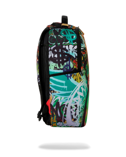 Sprayground MoneyBear Tunnel Mural - Multicolor