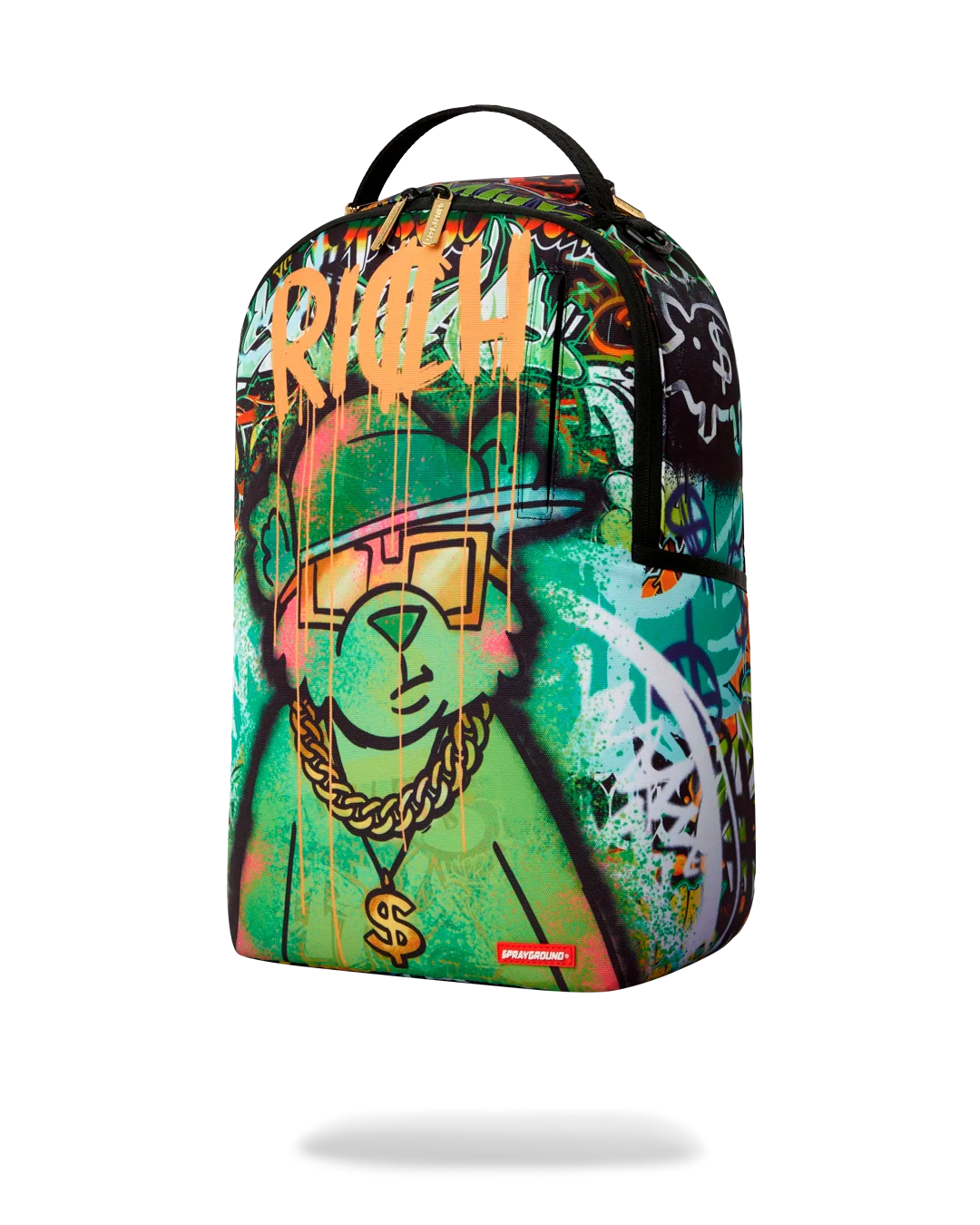 Sprayground MoneyBear Tunnel Mural - Multicolor