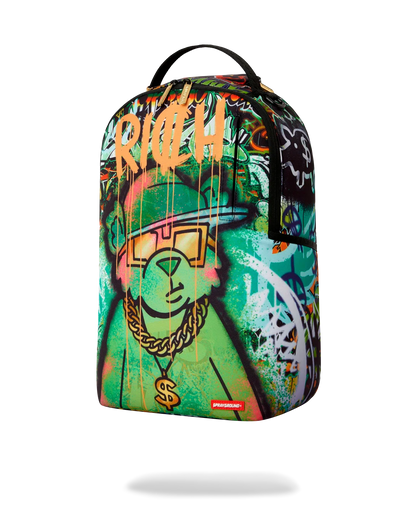 Sprayground MoneyBear Tunnel Mural - Multicolor