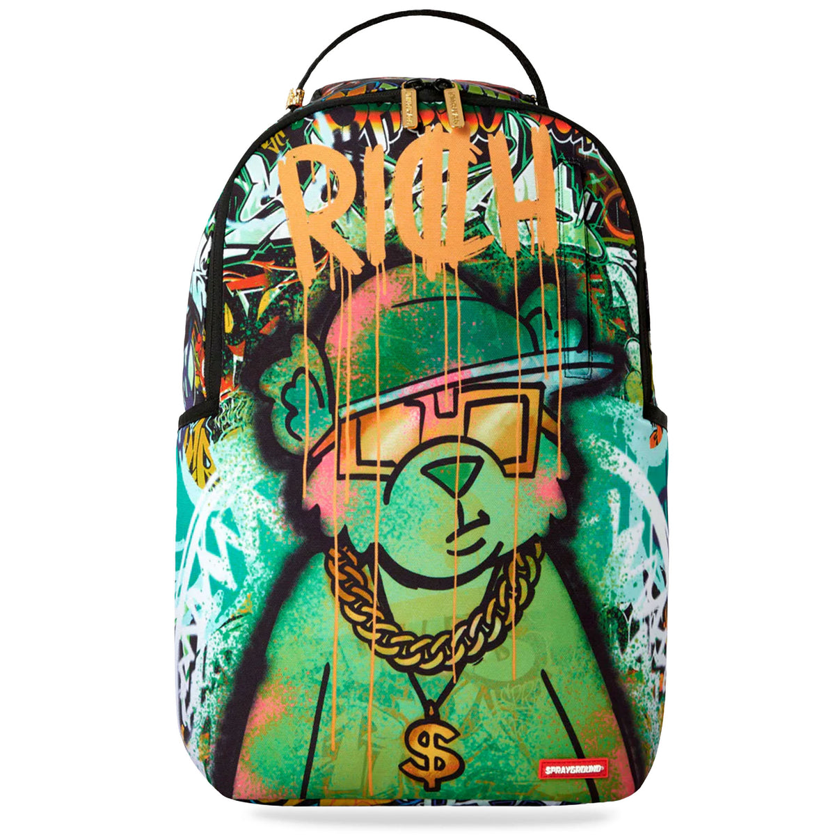 Sprayground MoneyBear Tunnel Mural - Multicolor