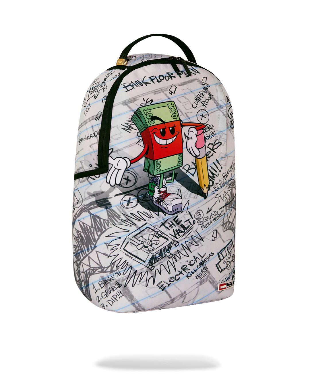 Sprayground Money Boy Schematics Backpack - Multicolor
