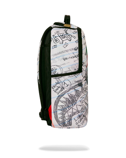 Sprayground Money Boy Schematics Backpack - Multicolor