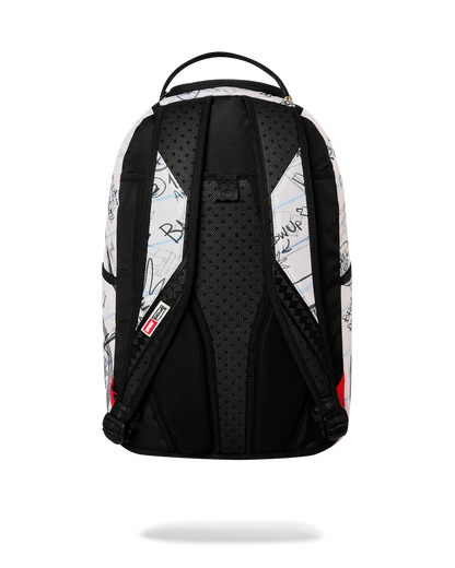 Sprayground Money Boy Schematics Backpack - Multicolor