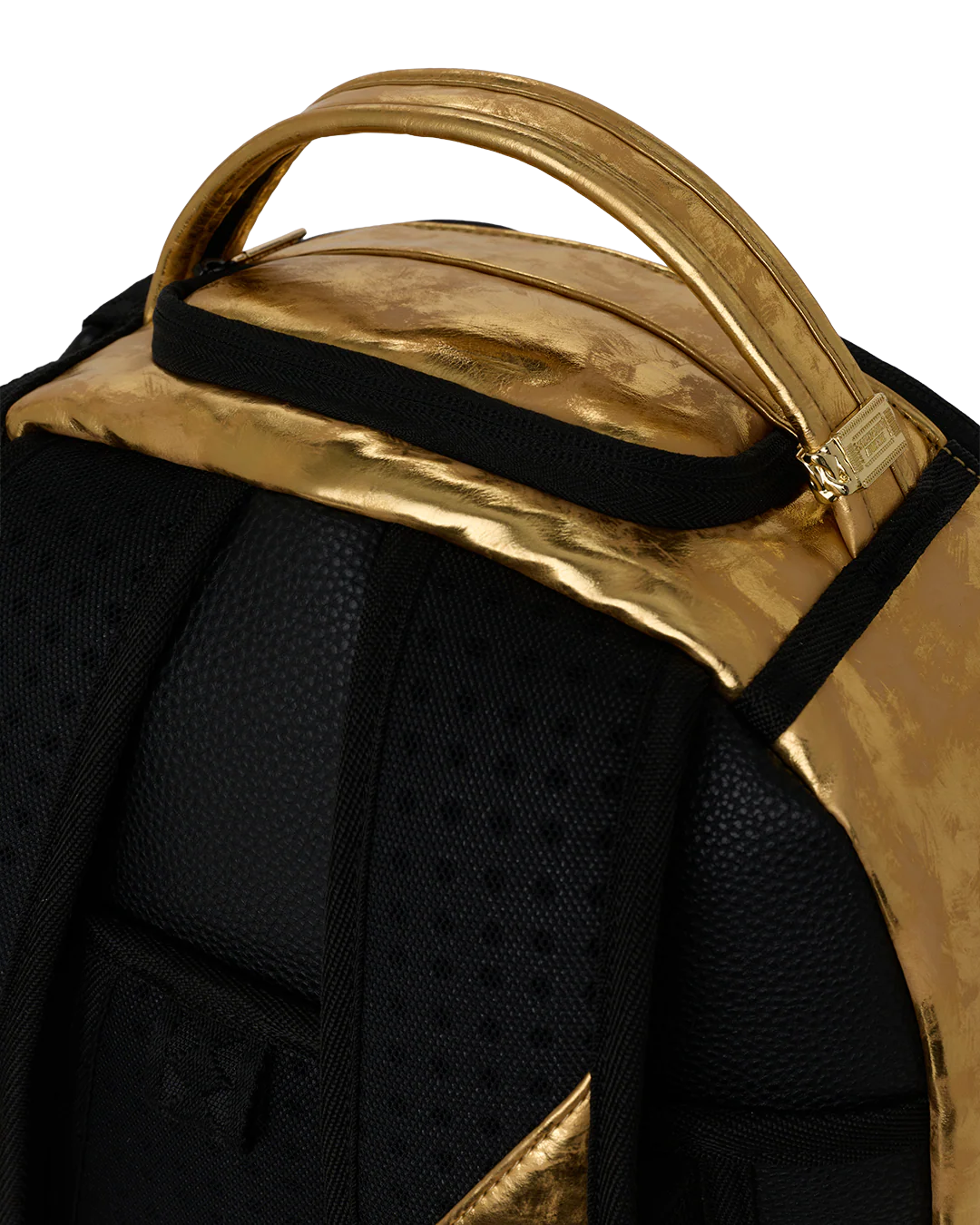 Sprayground Shark Central Golden Age Backpack -  Gold