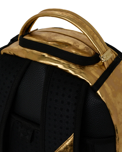 Sprayground Shark Central Golden Age Backpack -  Gold
