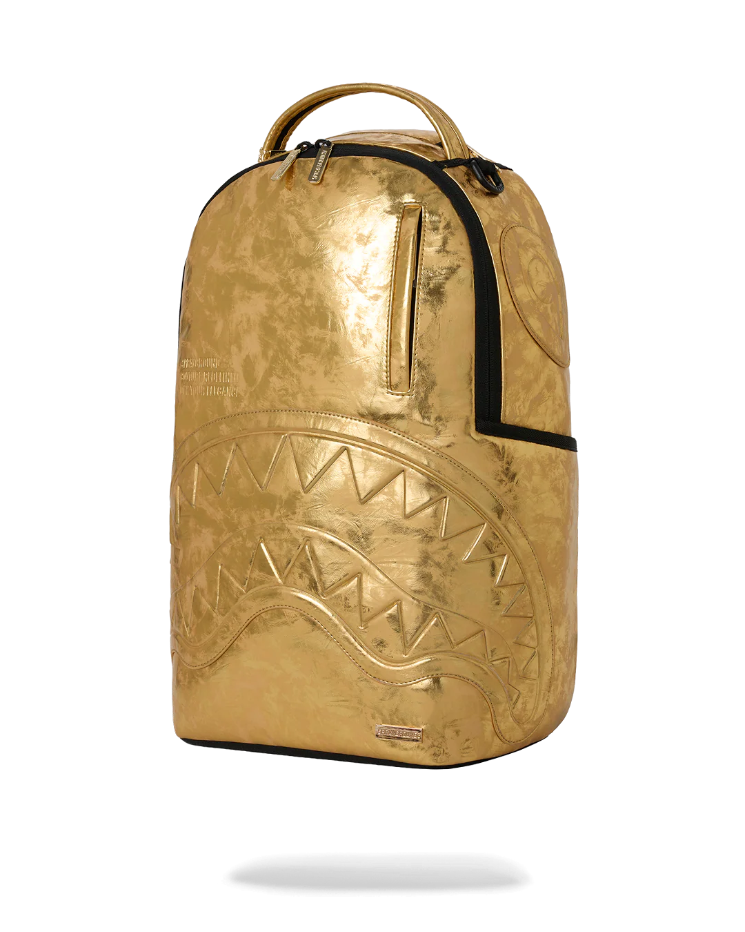 Sprayground Shark Central Golden Age Backpack -  Gold