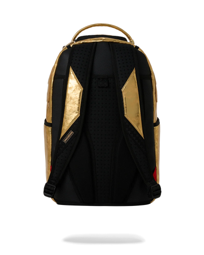 Sprayground Shark Central Golden Age Backpack -  Gold