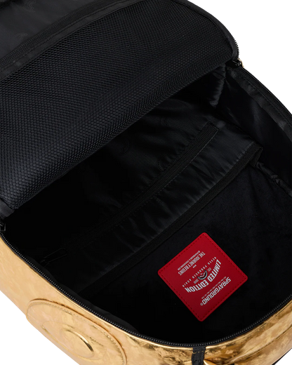 Sprayground Shark Central Golden Age Backpack -  Gold