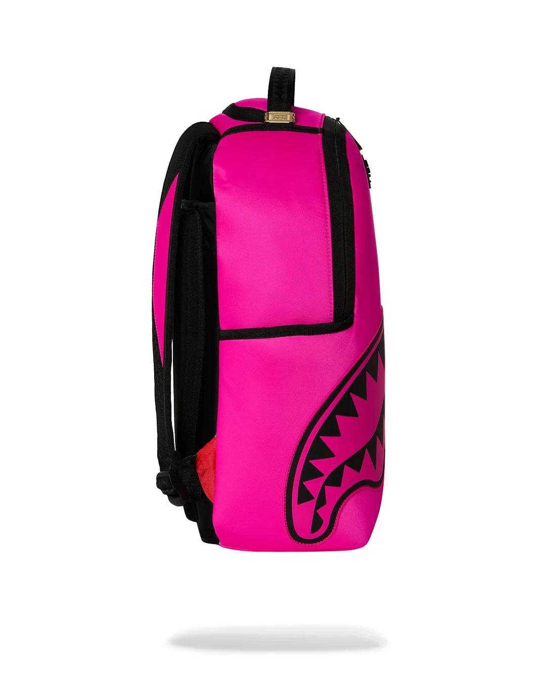 Sprayground Shark Central White Stencil Backpack - Pink