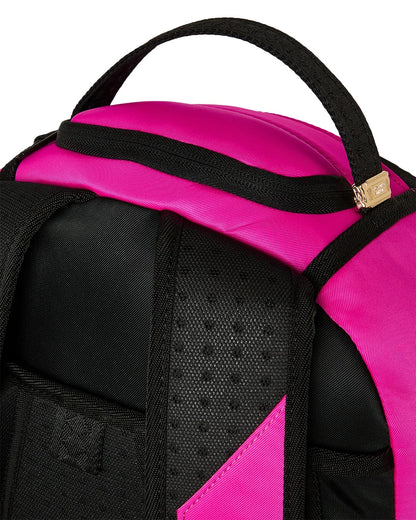 Sprayground Shark Central White Stencil Backpack - Pink
