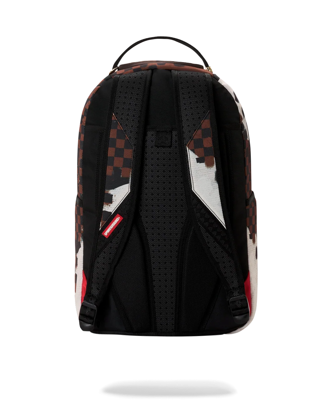 Sprayground Shark In Paris Backpack - Brown/White