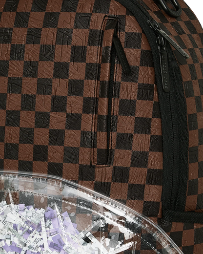Sprayground Shred Shark Backpack - Brown