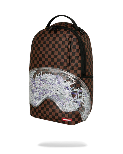 Sprayground Shred Shark Backpack - Brown