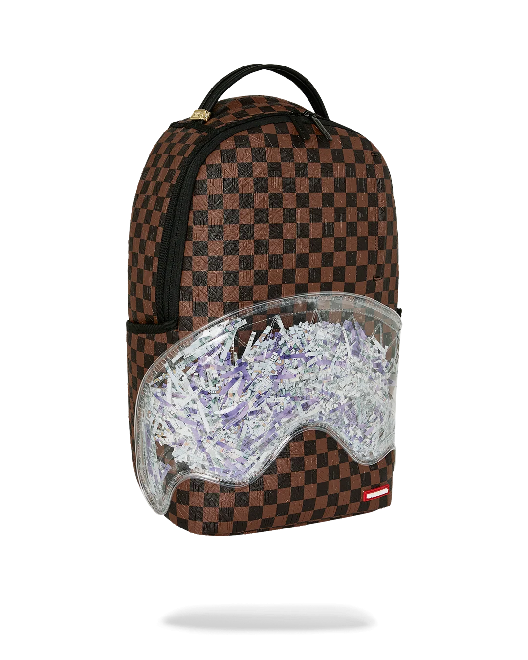 Sprayground Shred Shark Backpack - Brown