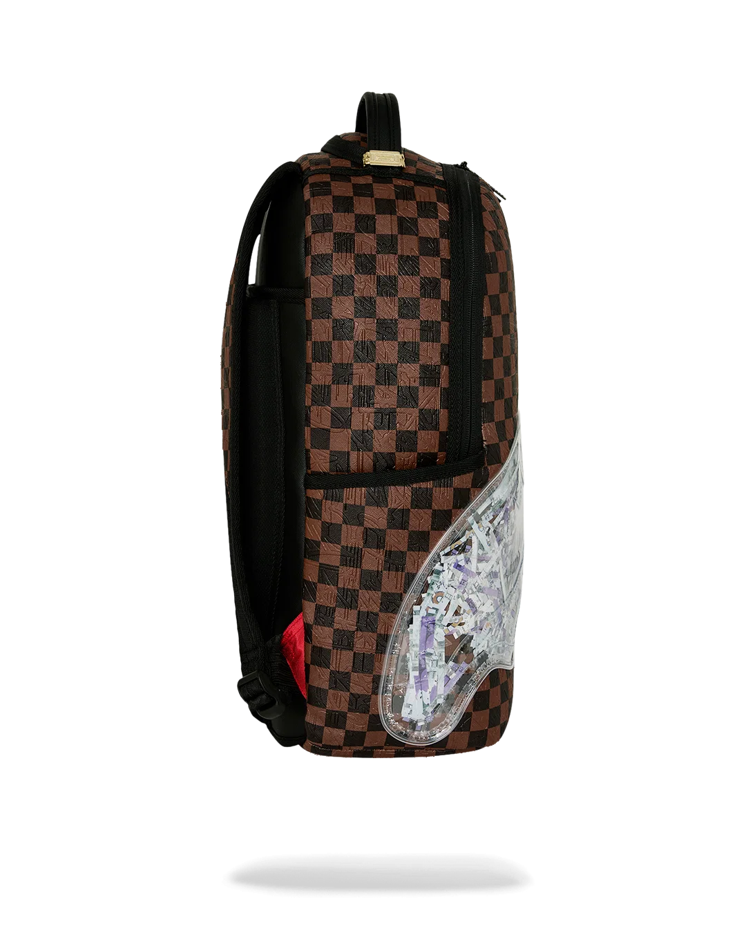Sprayground Shred Shark Backpack - Brown
