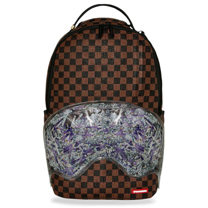 Sprayground Shred Shark Backpack - Brown Brown