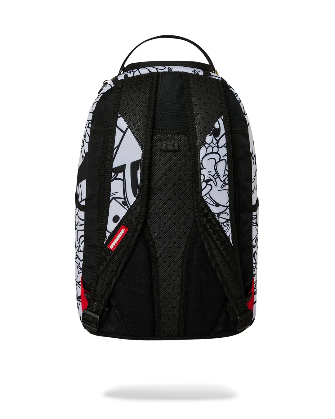 Sprayground Astromane Sky Writer Backpack - White / Black / Gold
