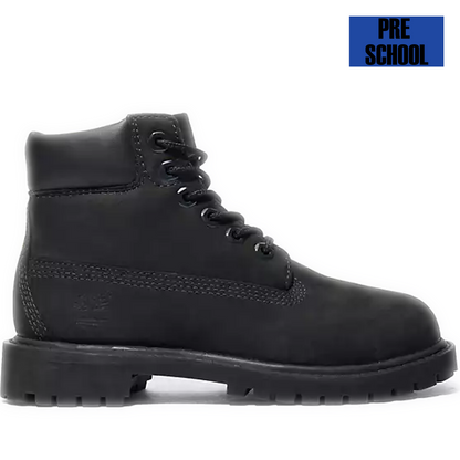 Pre School Timberland Premium 6-Inch Waterproof Boot - Black