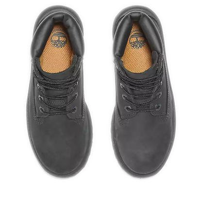 Grade School Timberland Premium 6-Inch Waterproof Boot - Black