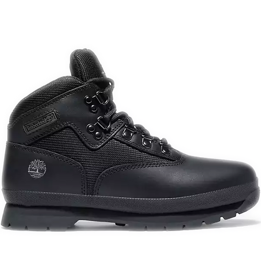 Youth Timberland Euro Hiker Boot - Black