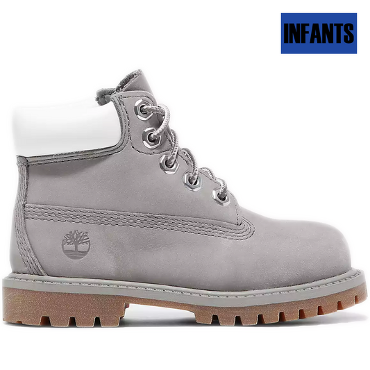 Infants Timberland Premium 6-Inch Waterproof Boots - Medium Grey Nubuck