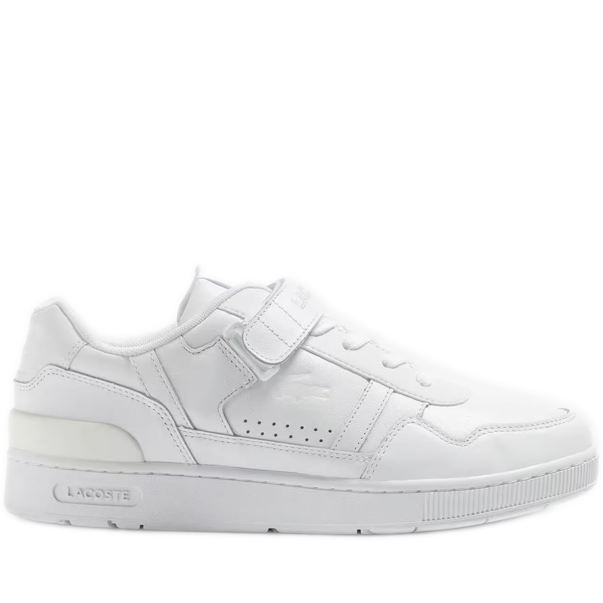 Lacoste Men's T-Clip Velcro Leather Sneakers